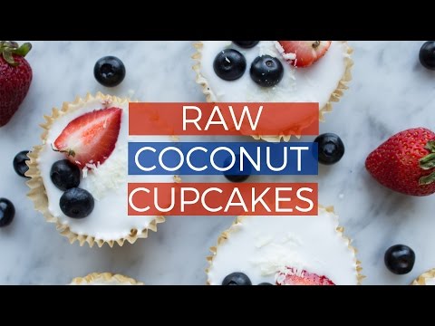 Raw Coconut Cupcakes