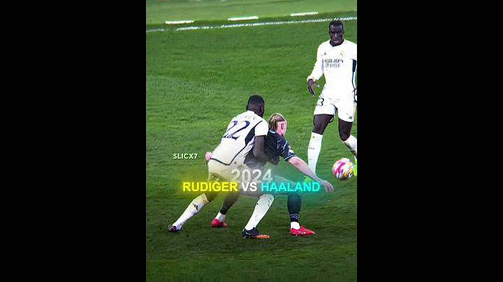 Haaland VS Madrid Defenders 👀