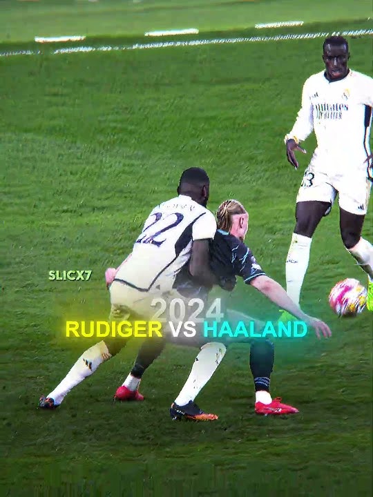 Haaland VS Madrid Defenders 👀