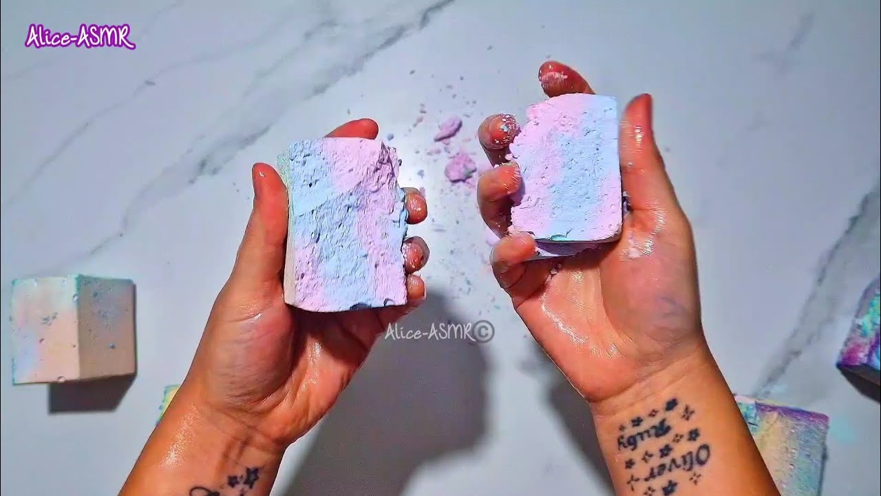Dyed Gym Chalk | Pastel Colours | Chunky Square Reforms | Powder Play ...