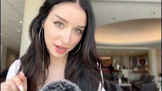 stuck at airport... asmr