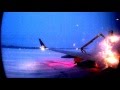 Taxiing Deicing and Taking off from Kiruna airport ESNQ