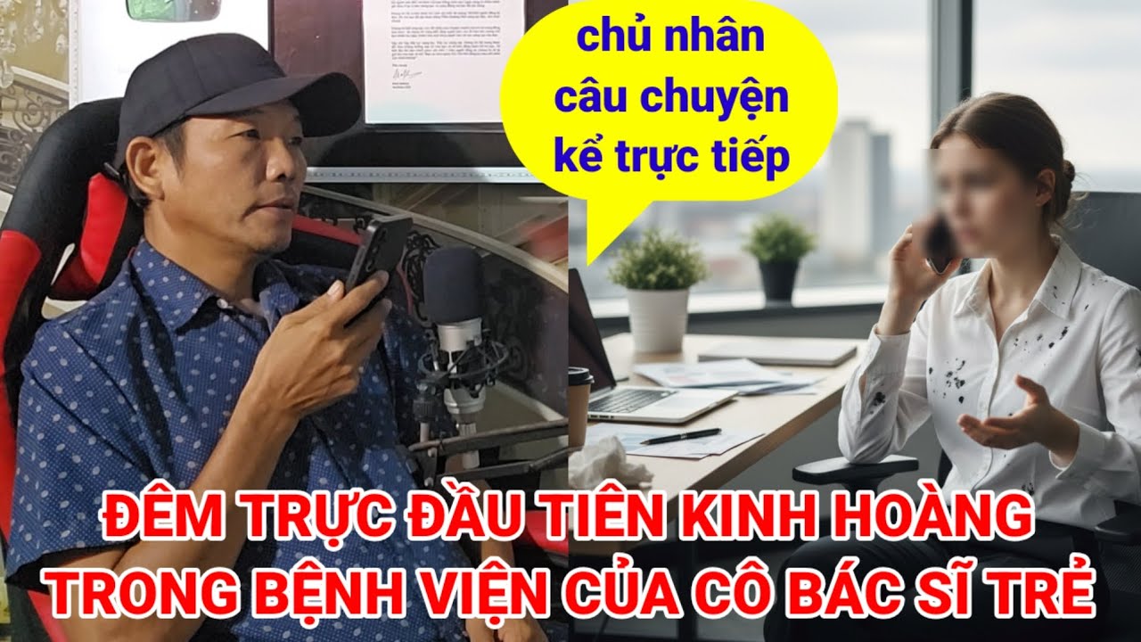 Trực tiếp cô gái trẻ kể chuyện đêm trực kinh hoàng trong bệnh viện
