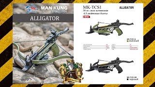 Обзор на арбалет Man Kung Alligator MK-TCS1 пистолетного типа.