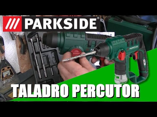 Taladro atornillador percutor parkside psbsa 20-li b2 - UNBOXING Y PRUEBA 