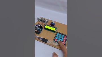 Password Door Lock Using Arduino #arduino #arduinoproject #diy