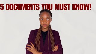 5 Essential Land Documents in Nigeria (Don’t Buy Land Without Knowing These!)