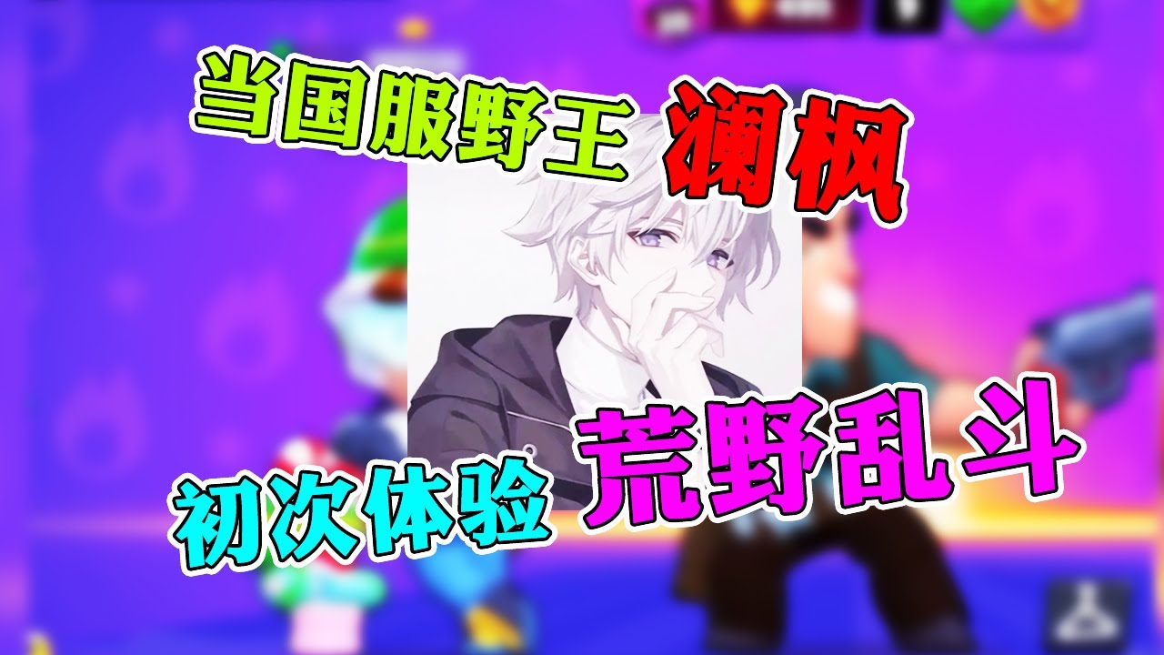 【王者荣耀澜枫】国服澜第一次体验玩荒野乱斗，居然这么有意思？！