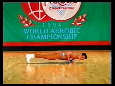 Emanuela Abbate (Italy) - 1994 World Aerobic Championship