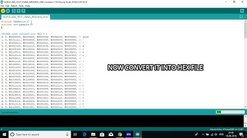 Scrolling Text in led Matrix using Arduino || program file given in description