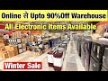 MRP से 90%Off sale Online से भी सस्ता Electronic Warehouse | Led TV, Split Ac, Window AC, Fridge, WM