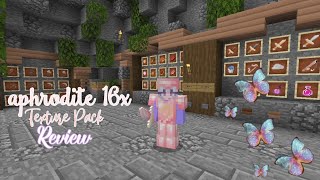 Aphrodite 16x By Aurore Texture Pack Review Youtube