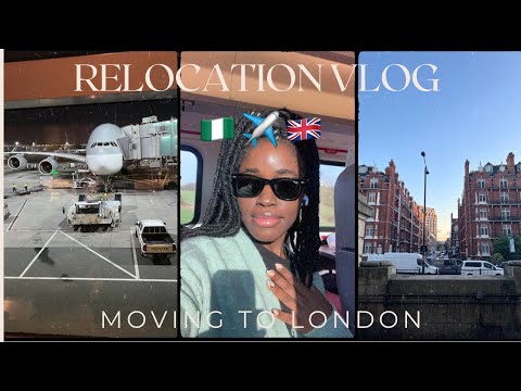 NIGERIA ?? TO LONDON ?? | Flying Qatar, Arriving London, Relocating