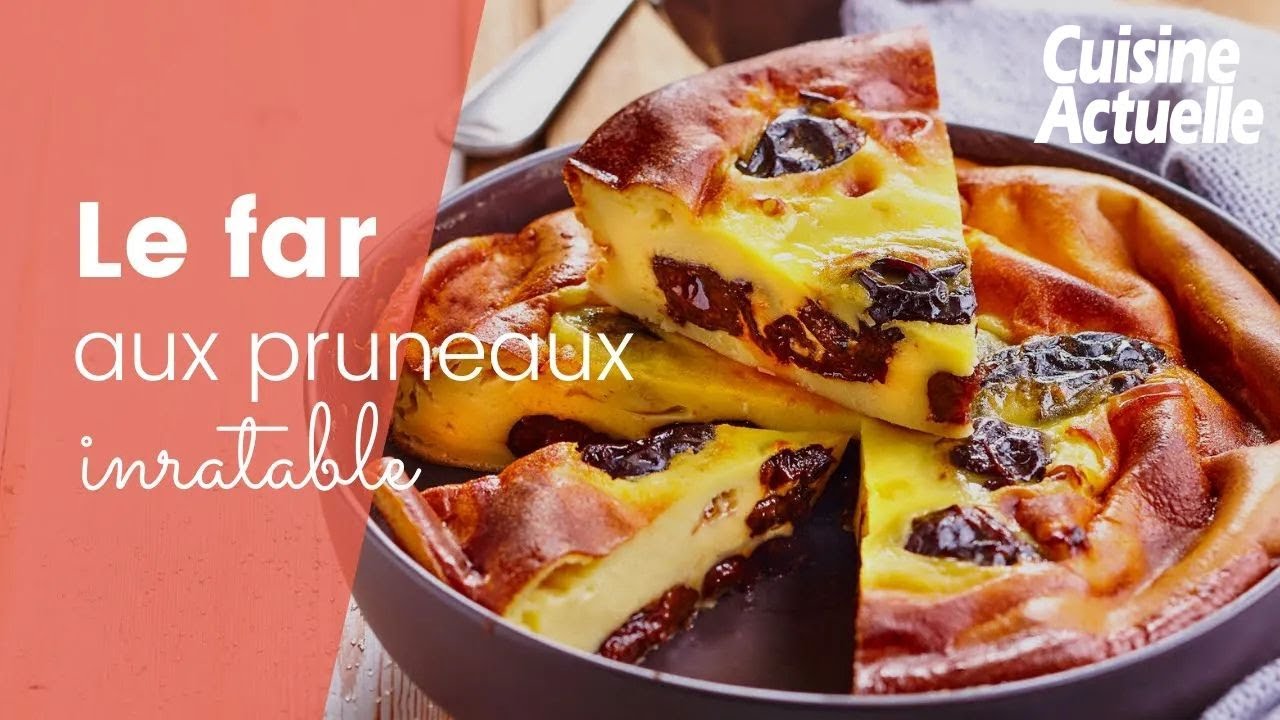 🍮 Recette Traditionnelle du Far Breton aux Pruneaux | Comme en Bretagne ! 😉
