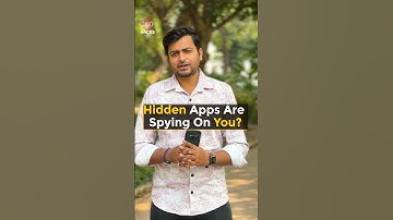 Is Hidden apps spying on you? #shorts #apps #data #privacy #tipsandtricks #howto #techtips #dataleak