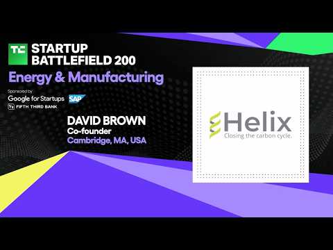 Helix Carbon: Turning Steel Waste Gas Into Fuel | Startup Battlefield 2026