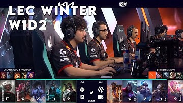 G2 vs BDS | LEC 2025 Winter Split Week 1 Day 2 | G2 Esports vs Team BDS