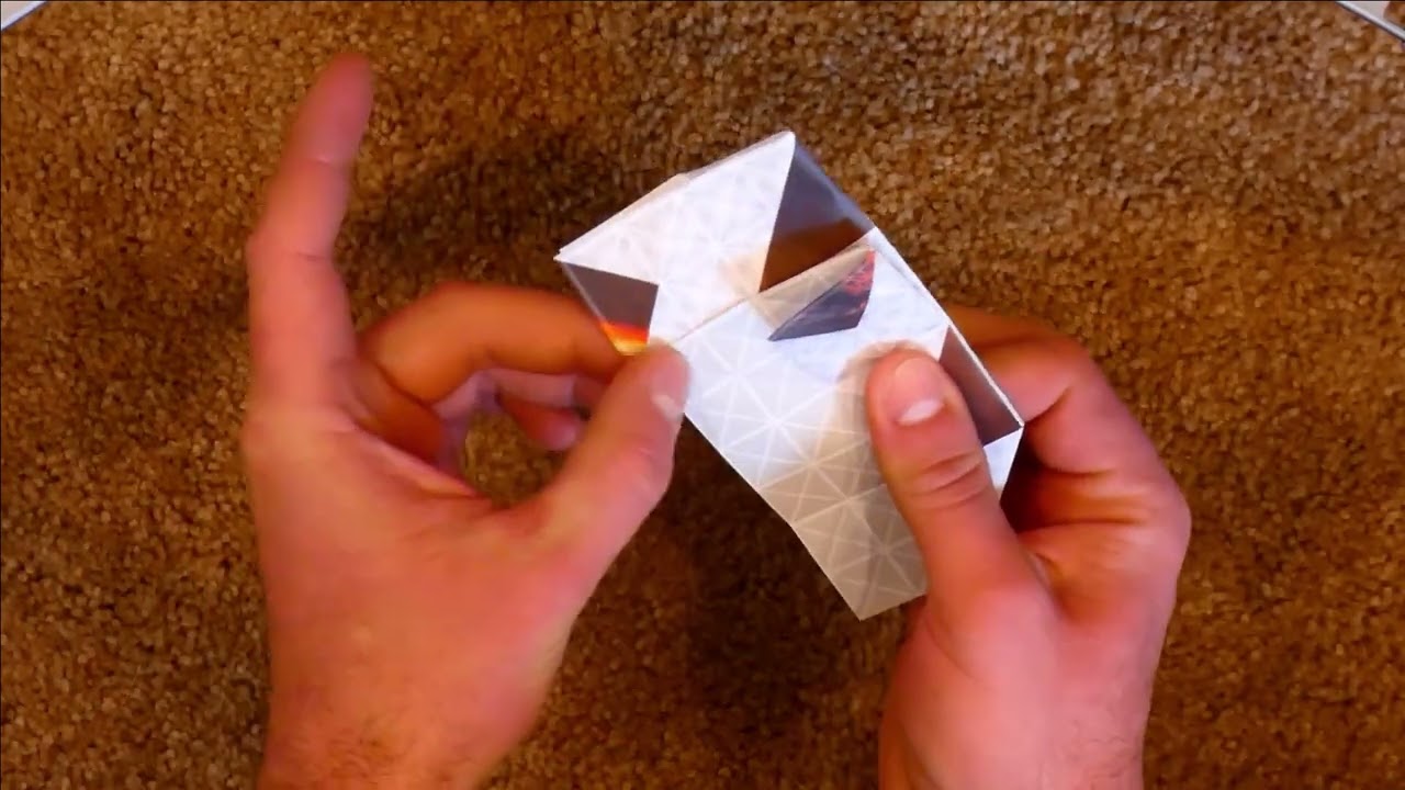 Foldology Origami Puzzles - Solution for #10 