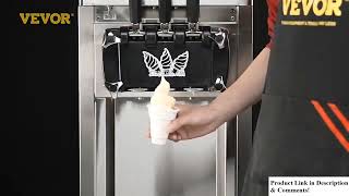 VEVOR A168/ YKF-826T/ YKF-8218T (18-28L/H) Soft Ice Cream Machines screenshot 2