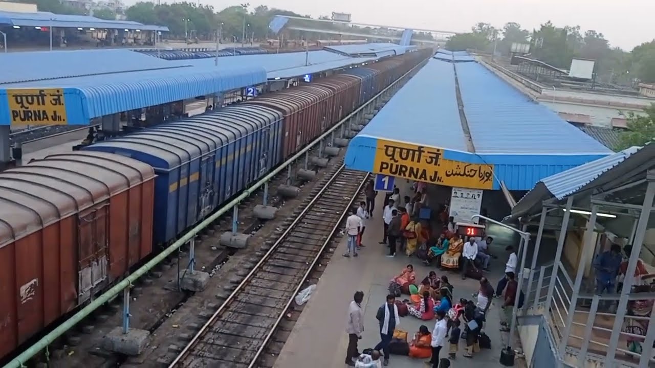 पूर्णा जंक्शन || पूर्णा रेल्वे टेशन || Purna junction
