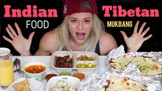 Indian & Tibetan Food Mukbang (먹방) + Review