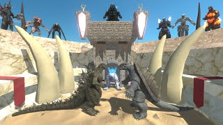 Epic Glory Arena Battle - Godzilla Kaiju Monsters Tournament - Who's The Champion ? - ARBS