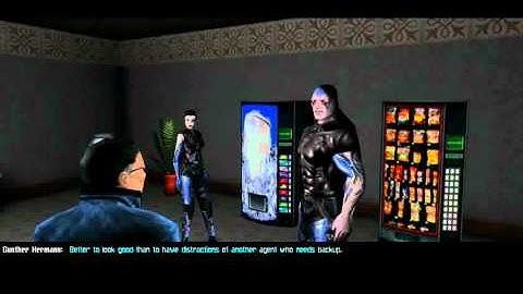 Deus Ex: I wanted orange + My vision is augmented