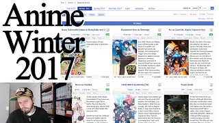 Winter 2017 -  Anime Mid Season Thoughts