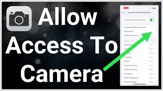 How To Fix Allow Access To Camera Missing screenshot 1