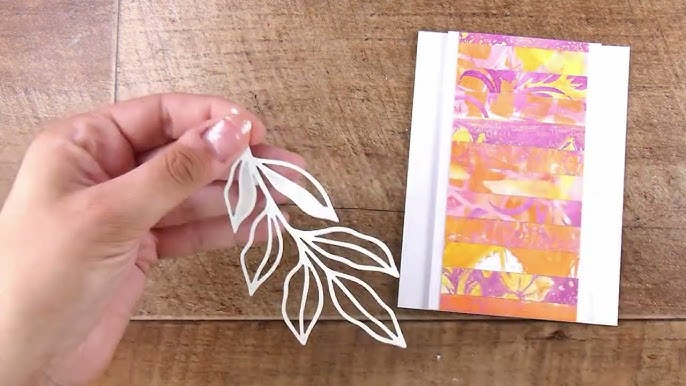 Glossy Cardstock Techniques 