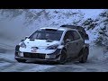  test e lappi toyota yaris wrc monte carlo 2018  checkpointrallye 