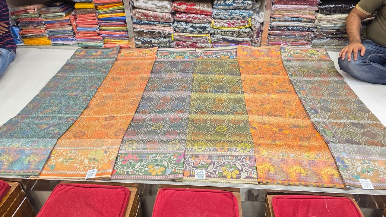 শাড়ি মানেই নারী আমরা নিয়ে এসেছি প্রিমিয়াম কোয়ালিটির তসর সিল্ক শাড়ি যা আপনাকে দেবে রাজকীয় লুক মাত্র 