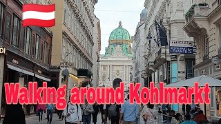 Kohlmarkt walking tour (Vienna, Austria)