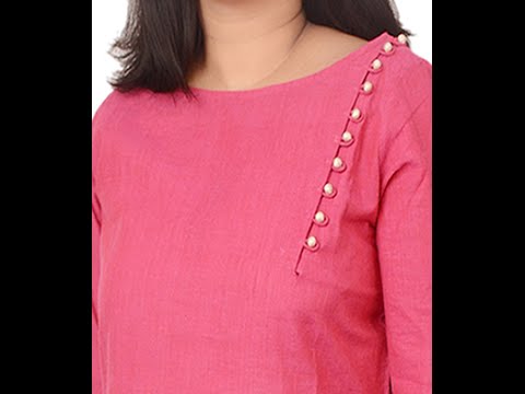 Breathable And Washable Sleeveless Collar Neck Georgette Silk Designer  Kurtis at Best Price in Noida | Hari Overseas