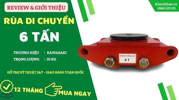 Giới thiệu rùa di chuyển máy Kawasaki 6 tấn| Kim Chí Bảo