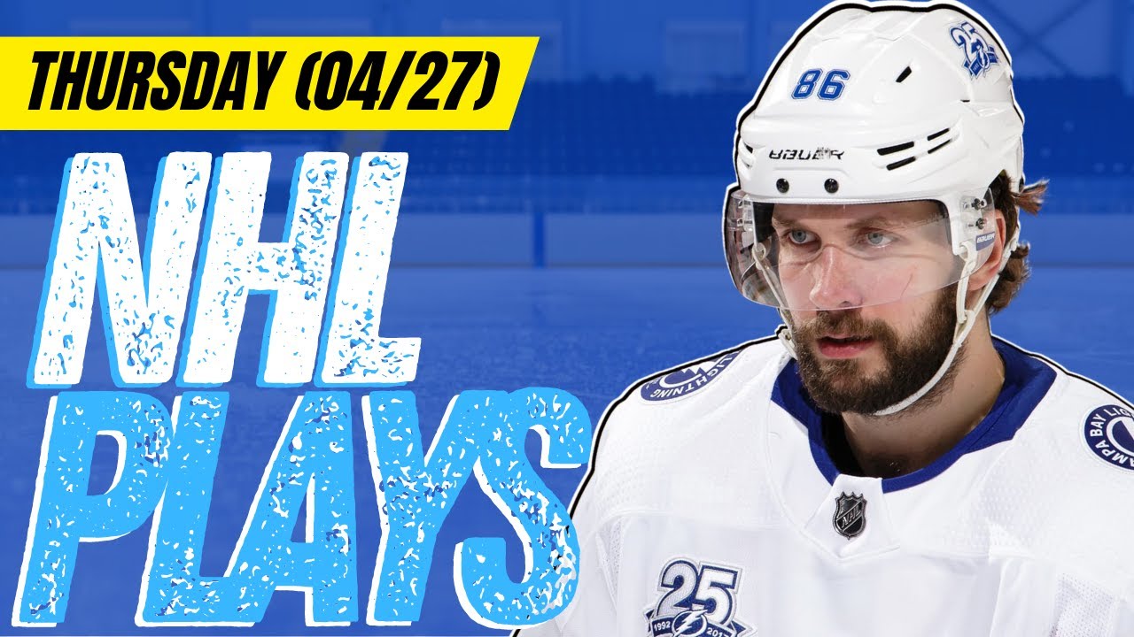 DRAFTKINGS NHL PICKS THURSDAY 4/27 NHL PICKS NHL DFS PICKS NHL