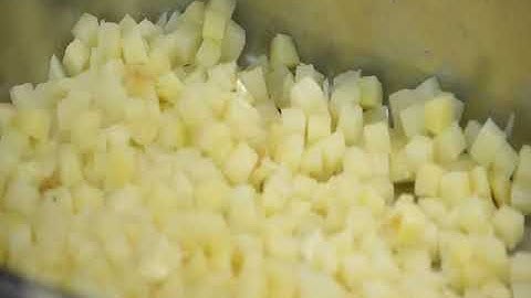 French fry cuts with 8 x 10mm   5 16  x 3 8  french fry kit