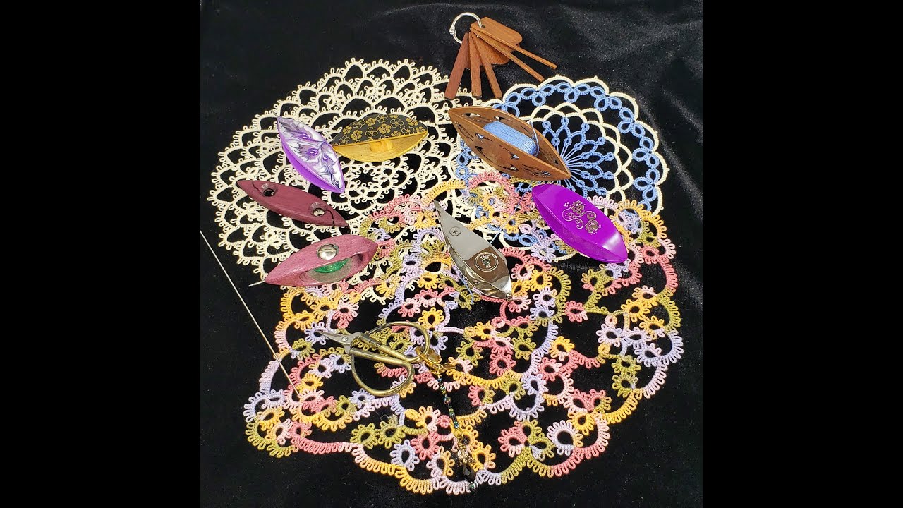 Self Closing Mock Ring in Shuttle Tatting or SCMR YouTube