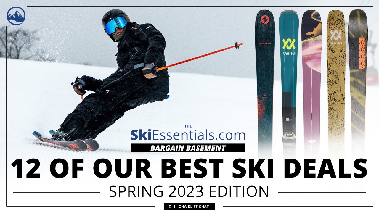 SkiEssentials Bargain Basement - Spring 2023 Edition - Our Picks for Best Ski Deals