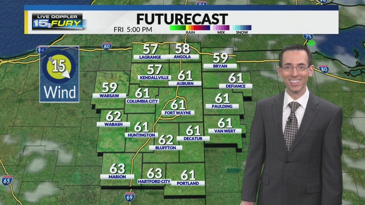 A partly cloudy Friday evening - YouTube