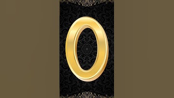 Golden Countup 0 to 9 | Shiny Numbers with Voice ✨ #10seconds #countup #timer #shorts