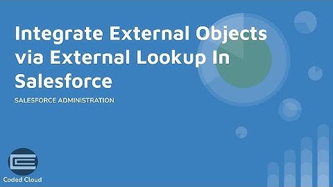 Object Integration - Part 3 | How To Configure External Lookup In Salesforce