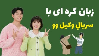 آموزش کره ای با سریالِ : وکیل ووی خارق العاده | آموزش زبان کره ای با کیدراما / زبان کره ای با گلی