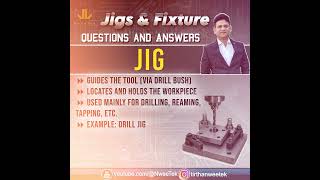 Jigs & Fixtures Interview Question | Mechanical Engineering Shorts #shorts
