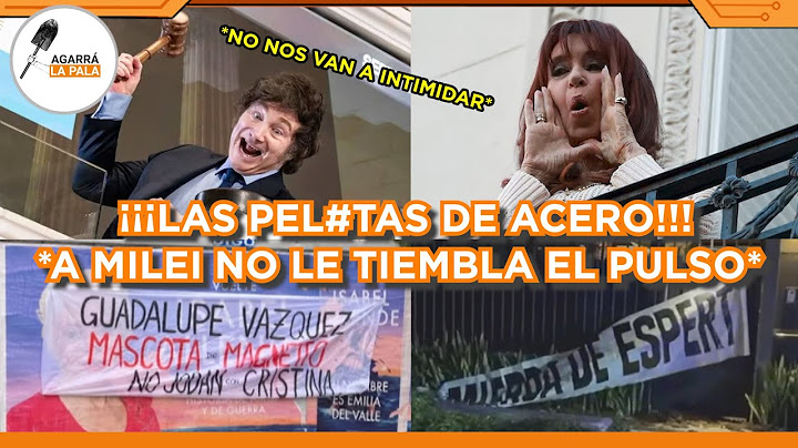 MILEI PUSO LAS PEL*TAS SOBRE LA MESA TRAS EL ATAQUE A ESPERT Y PRENDIÓ FUEGO TODO "NO NOS INTIMIDAN"