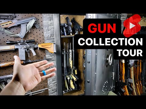 Huge Gun Collection Tour in 1 Minute #Shorts