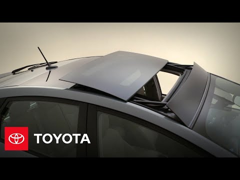 Prius How-To: Tilt/Slide Moonroof | 2012 Prius | Toyota - YouTube