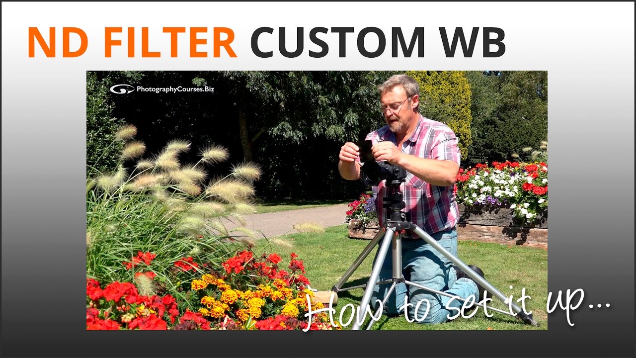 Советы по фотографии: Настройка баланса белого для нейтрального фильтра