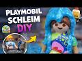 PLAYMOBIL SCHLEIM DIY ✂️ mit Familie Apfelbaum I basteln auf DEUTSCH