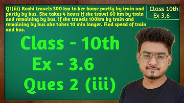 Ex 3.6, Q 2 (iii), Class 10, Maths (Pair of Linear Equations in Two Variables) NCERT CBSE